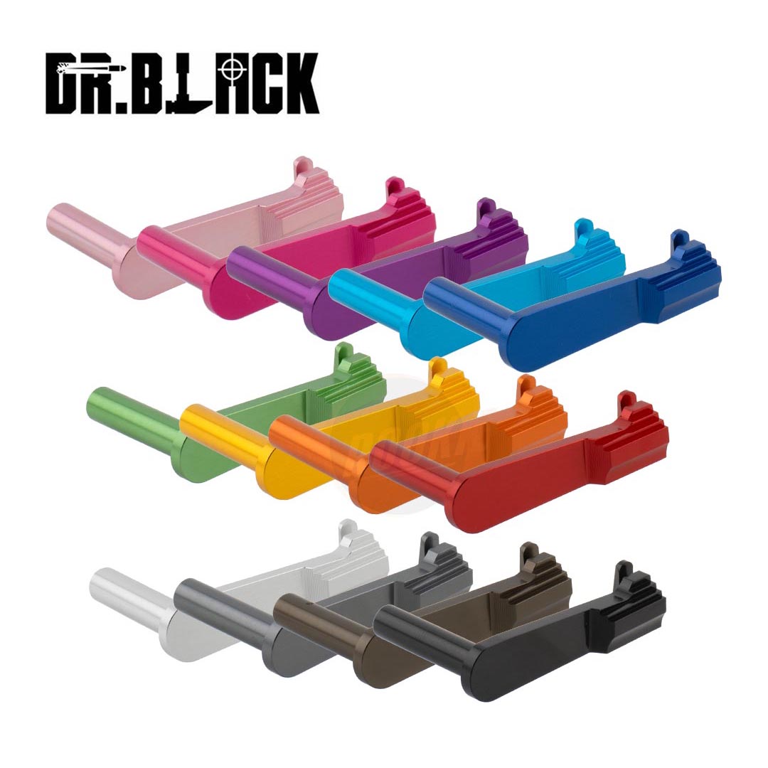 Dr.Black Aluminum Slide Stop Type B for Marui Hi-Capa