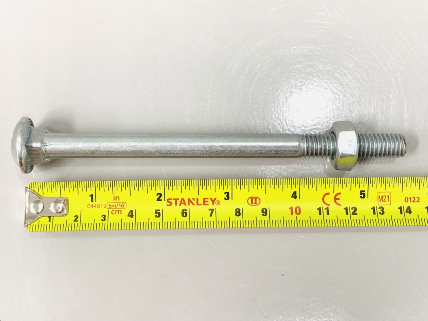 น็อตเสาชุบ + ตัวเมีย 3/8"