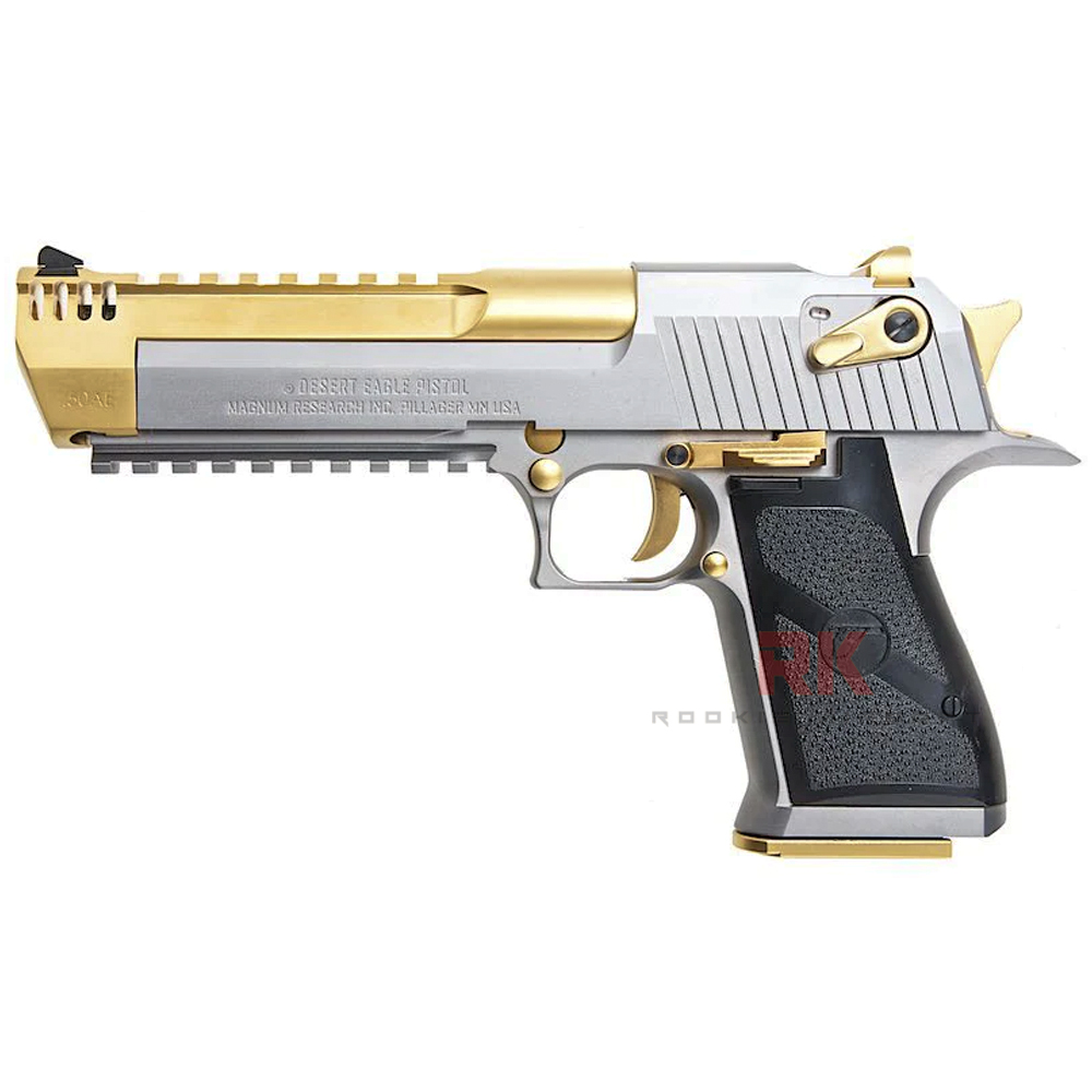 Cybergun / WE Desert Eagle L6 .50AE GBB (Silver/Gold)