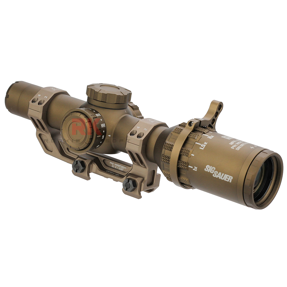 Holy Warrior 1-6x24mm HWO-TGO Rifle Scope