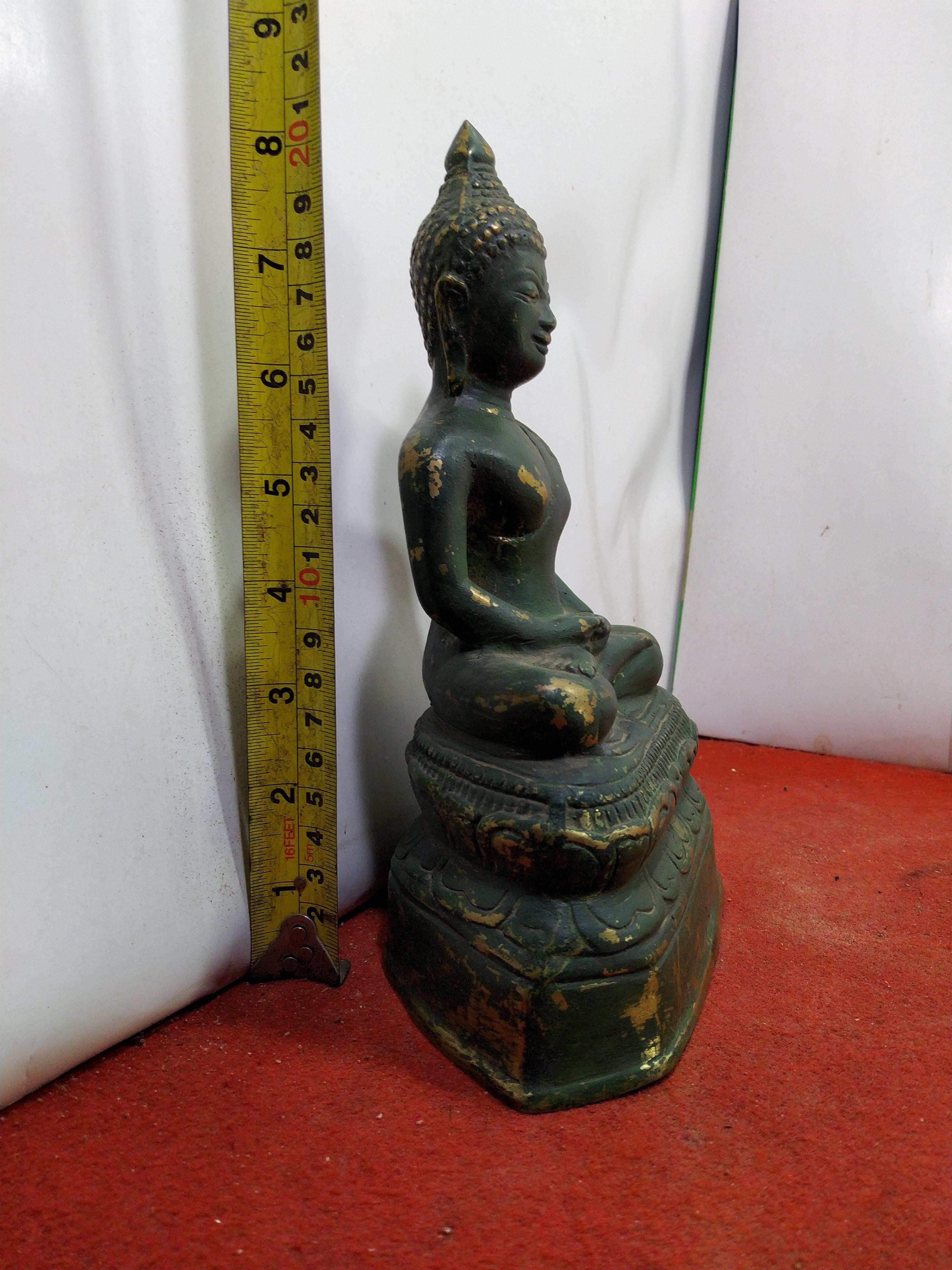 พระเชียงแสน สิงค์1 ขัดสมาธิเพชร หน้าตั 5นิ้ว