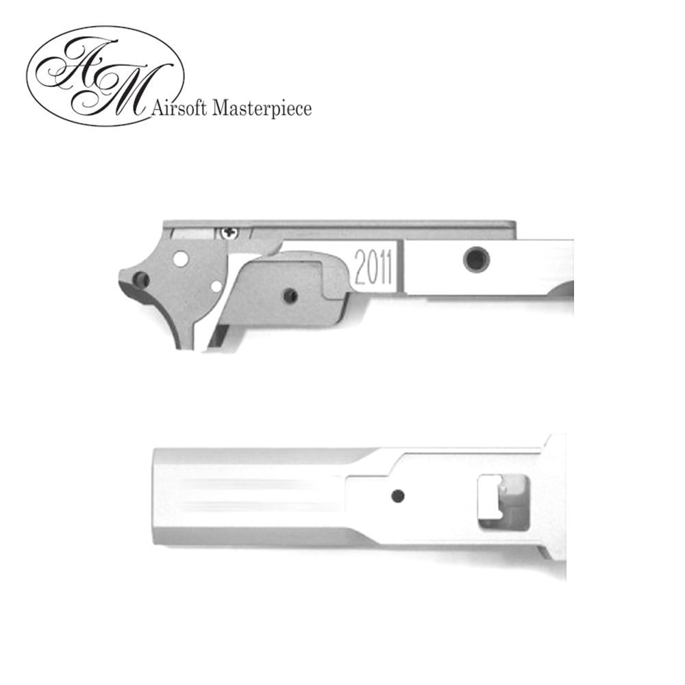 Airsoft Masterpiece 3.9" Aluminum Advance Frame - STI 2011 (Silver)