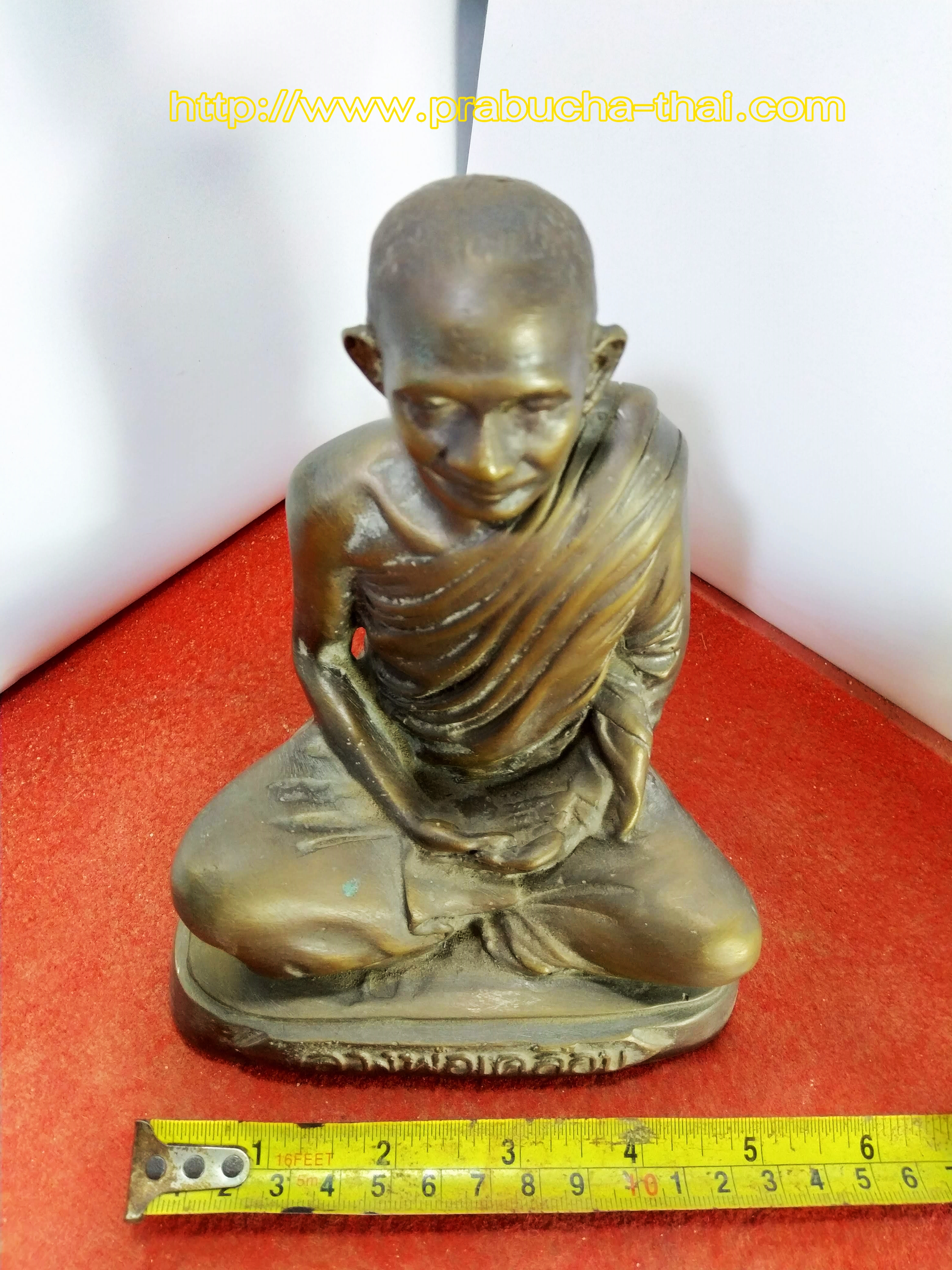 หลวงพ่อเคลือบ วัดหนองกะดี่ ปี 2529 หน้าตัก 5 นิ้ว SKU-00151