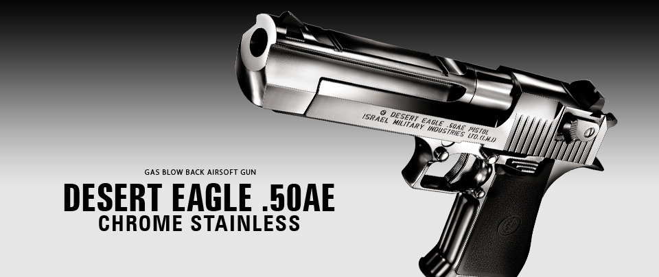 Tokyo Marui Desert Eagle .50AE Chrome Stainless GBB