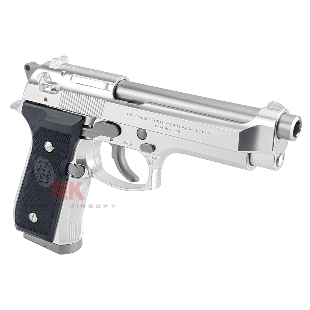 Tokyo Marui M92F Military Stainless Model Spring Pistol (HG, Hop Up)