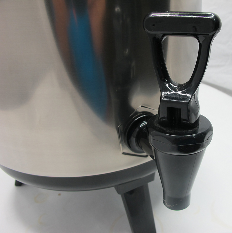 ถังเก็บชานม ถังจ่ายเครื่องดื่ม ถังคูลเลอร์ สแตนเลส 12 ลิตร