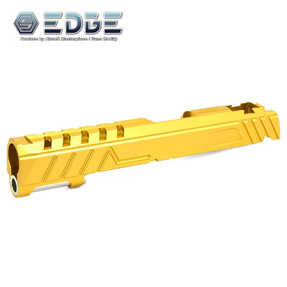EDGE "DIVA" Aluminum Standard Slide for Hi-CAPA / 1911 (Gold)