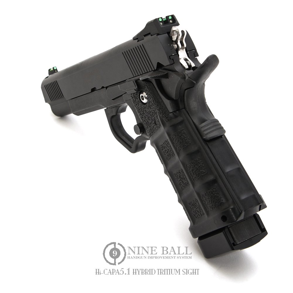 LAYLAX Nine Ball Hybrid Tritium Sight for Hi-CAPA 5.1