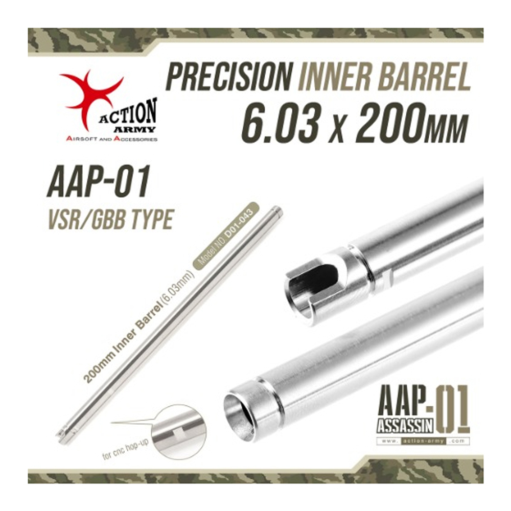 Action Army AAP-01 6.03 Inner Barrel 200mm