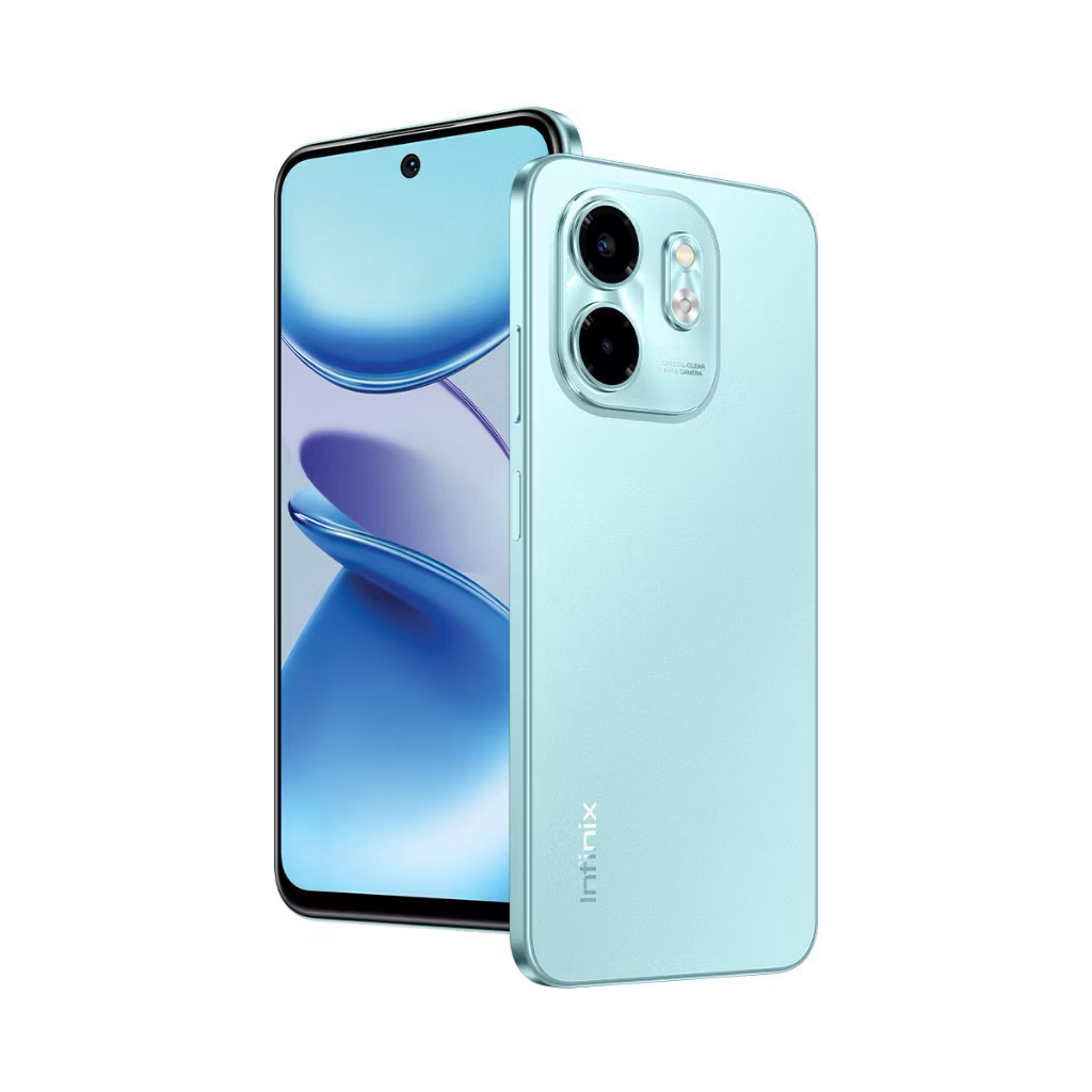 Infinix SMART 9 (3+64/128GB)(เพิ่มแรมสูงสุด 6GB) I 120Hz หน้าจอใหญ่ 6.7" Punch-Hole I ชิปเซ็ต Helio G81 I ลำโพงคู่ 300%