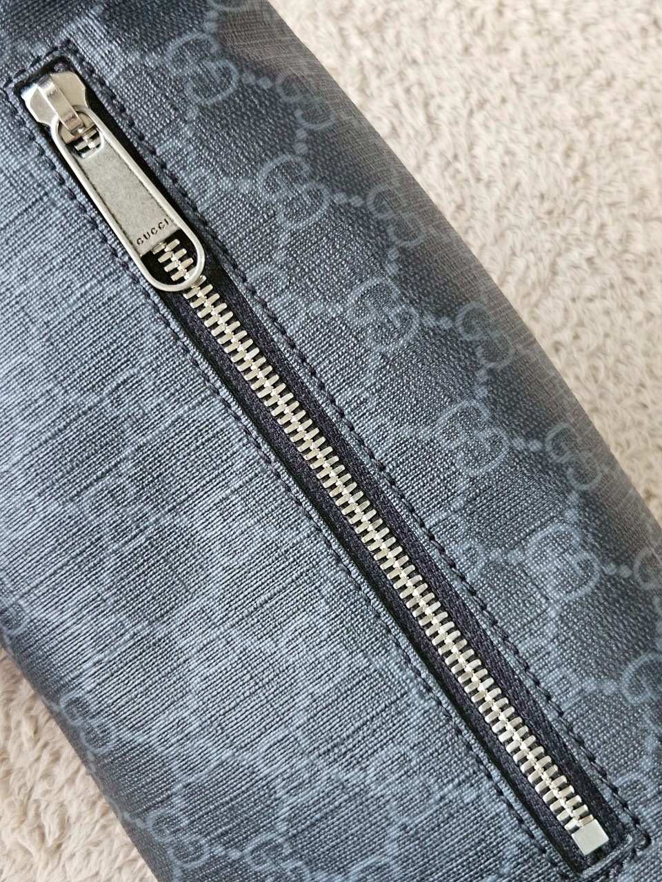 Gucci Interlocking G Belt Bag Black