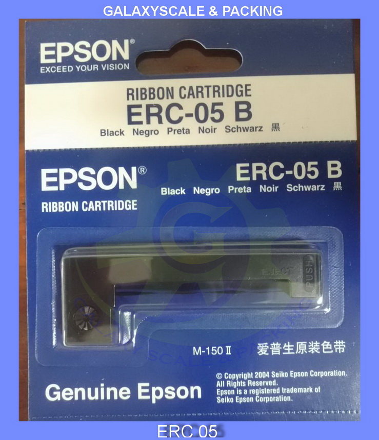 Epson ตลับหมึก EPSON ERC 05 ใช้กับ Printer เครื่องชั่งดิจิตอล และเครื่อง Printer อื่นๆได้ ERC 05