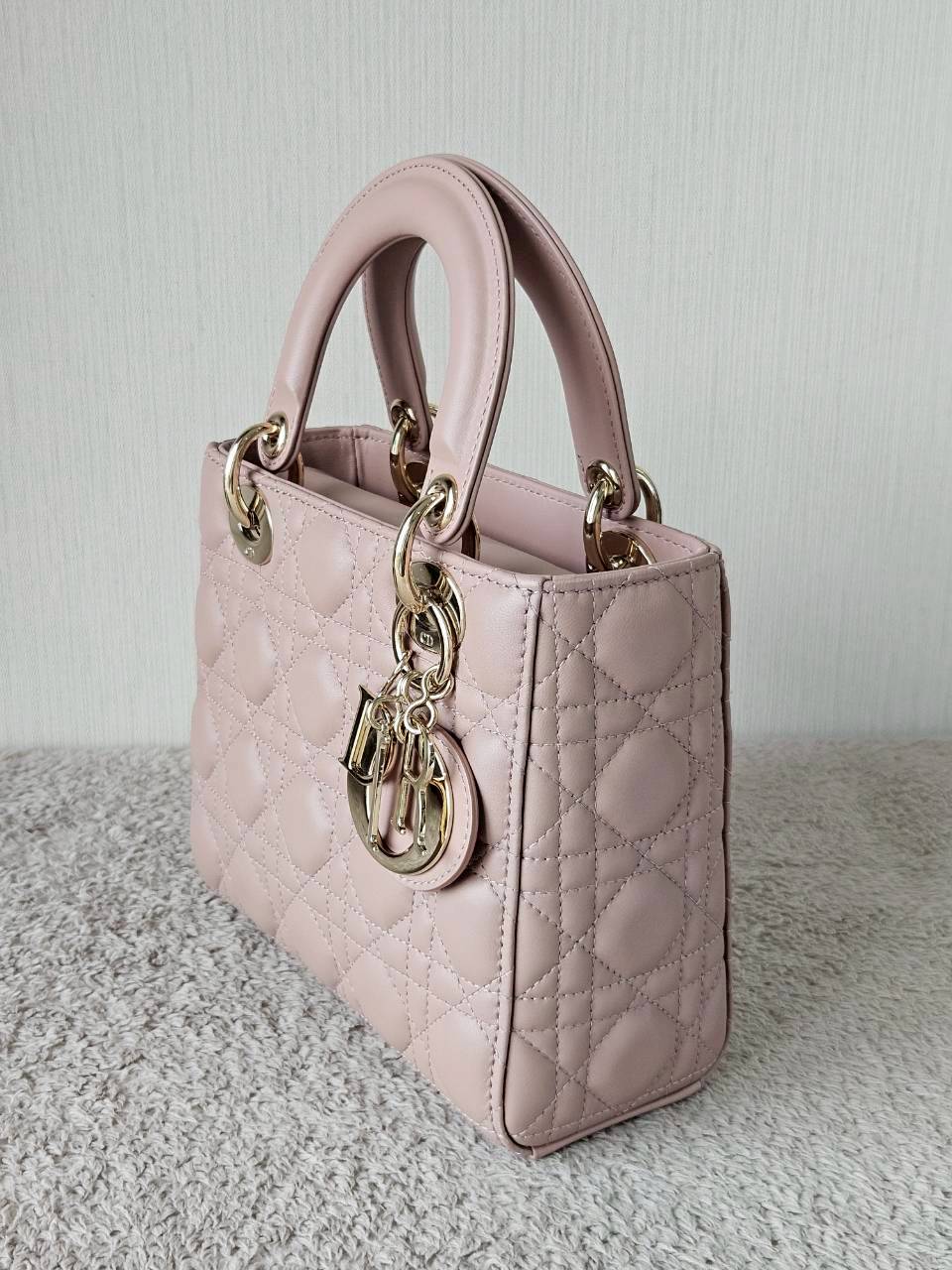 Lady Dior Small Beige