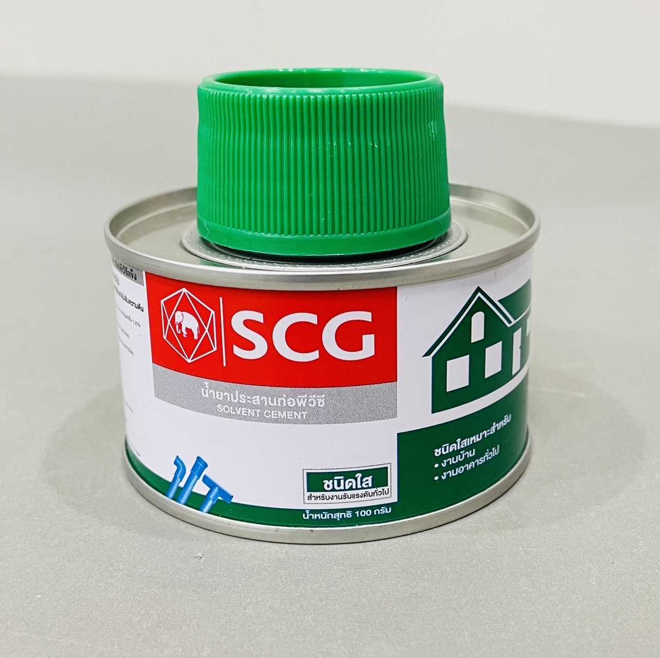 กาวทาท่อชนิดใส SCG พร้อมแปรง