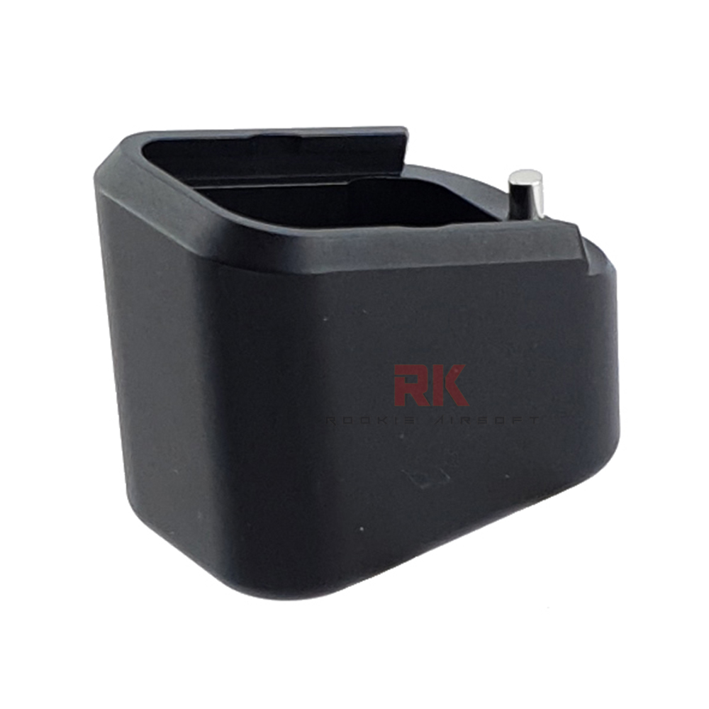 Bomber CNC Aluminum TTI Style Long Magazine Extension for Marui G-Series - Black