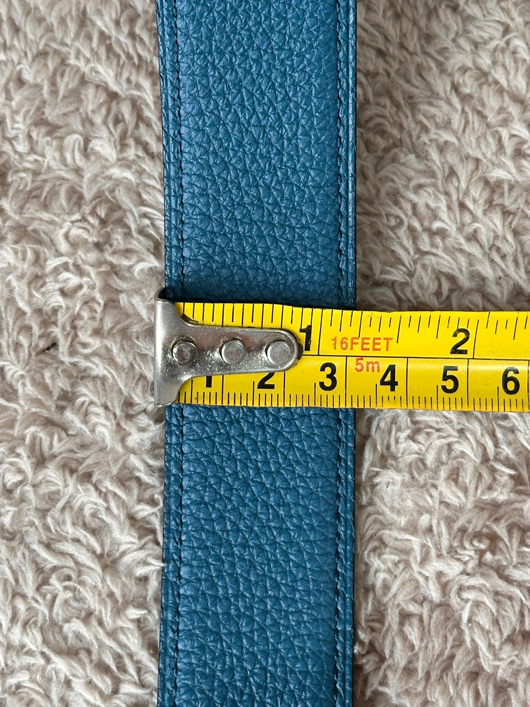 Hermes belt 32mm stamp Q square