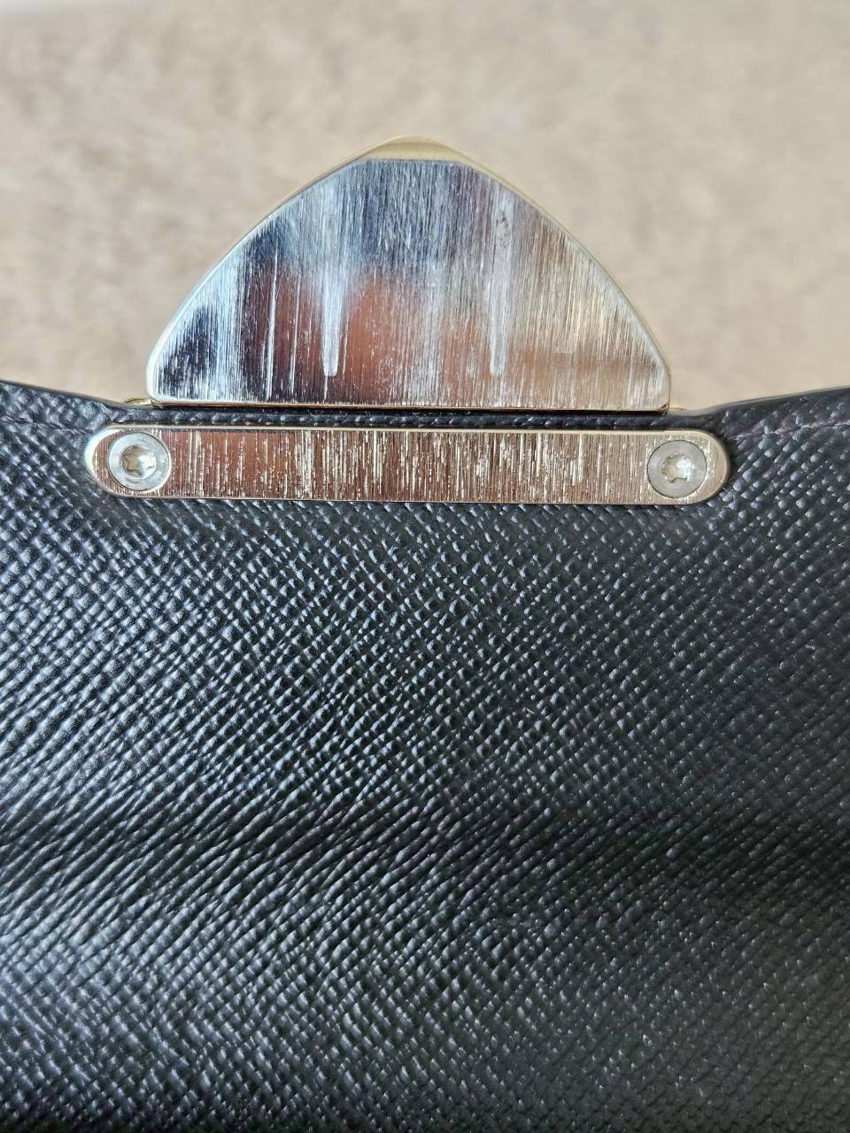 LV Eugenie Black Epi Wallet