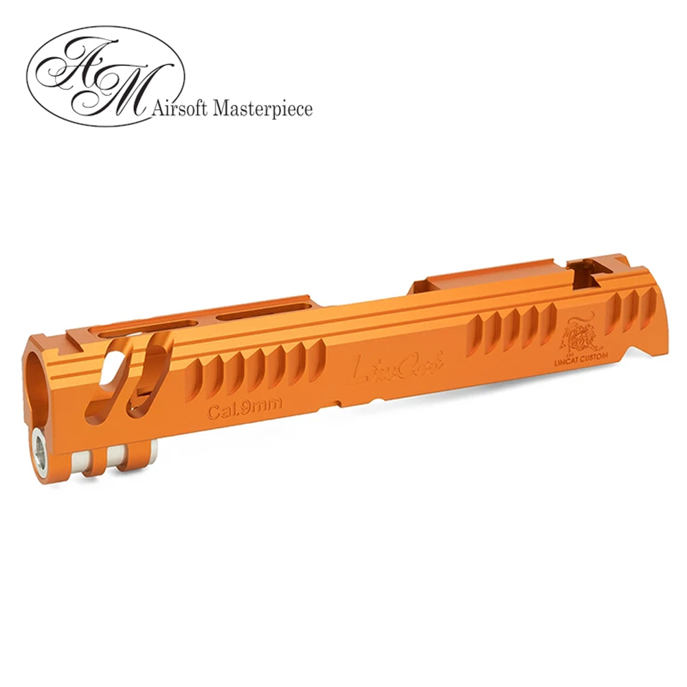 Airsoft Masterpiece Limcat Battlecat 4.3 Standard Slide for Hi-CAPA (Orange)