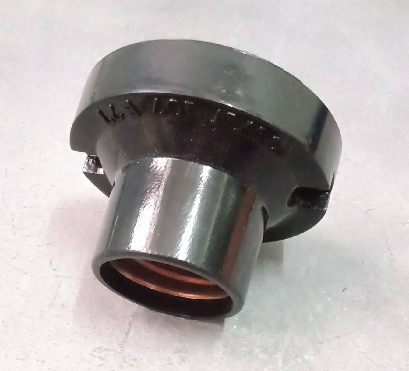 ขั้วแป้นเกลียว เล็ก แบกกาไลท์ ดำ