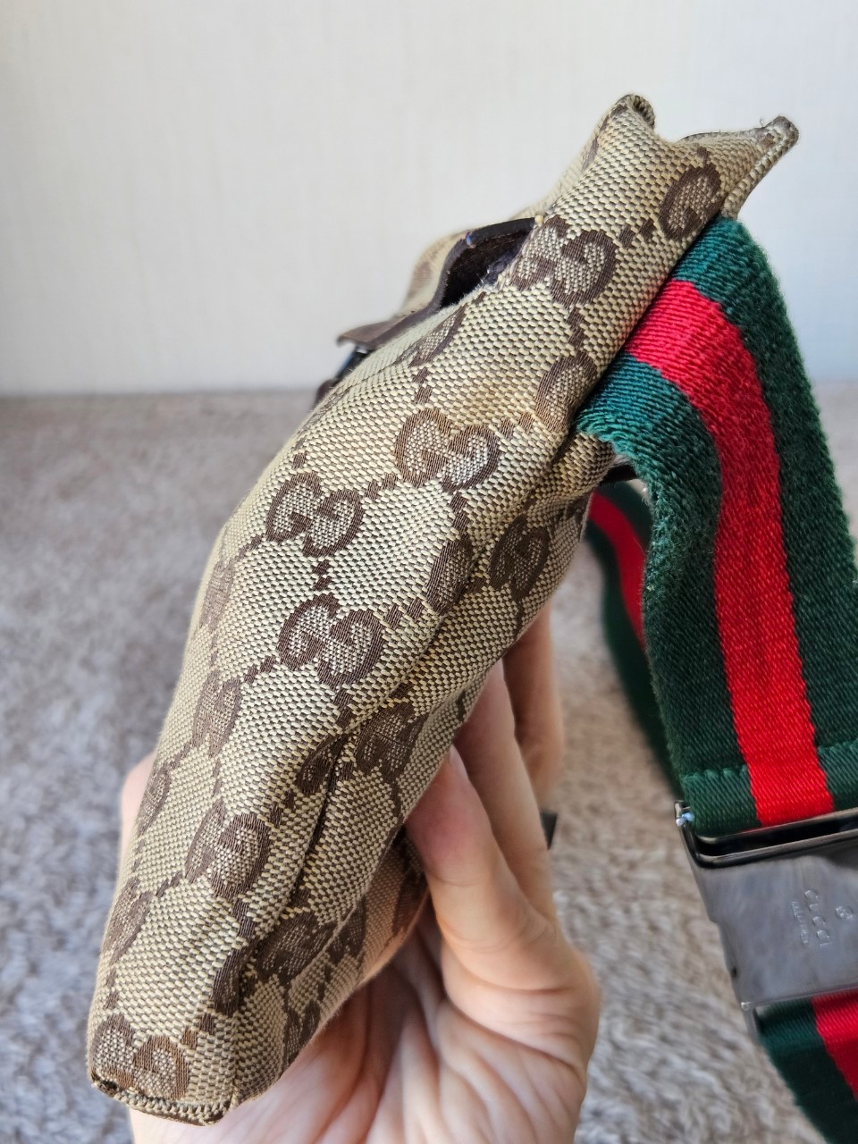 Gucci GG Canvas Beltbag
