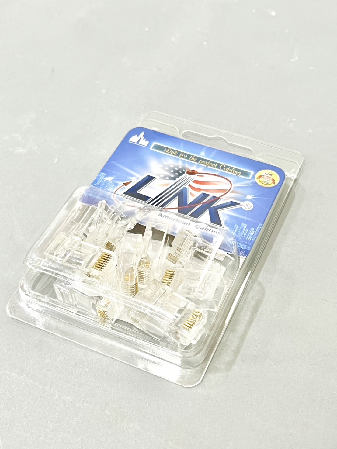 หัวย้ำสายแลน US-1002 CAT6 Link