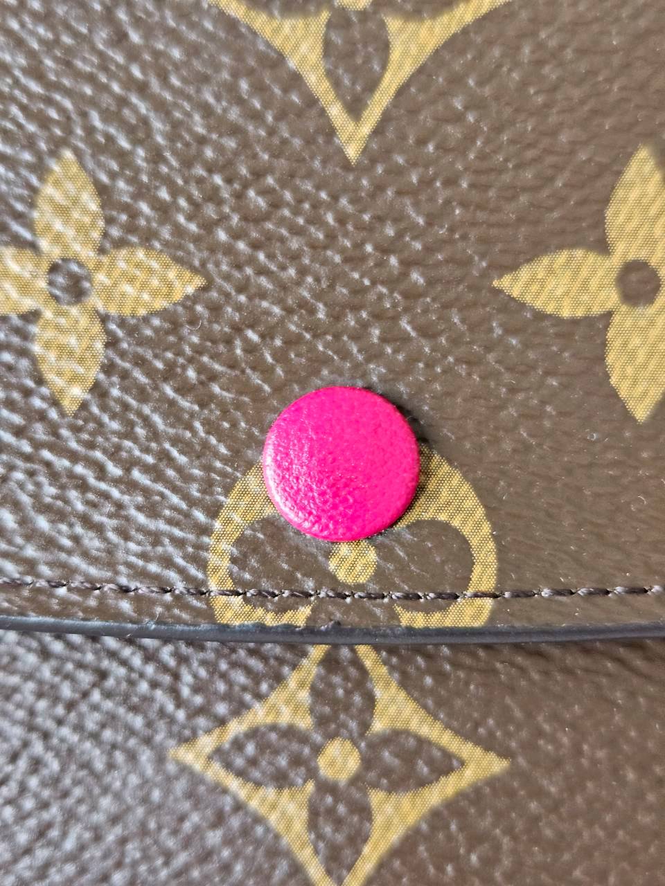 LV Emilie Mono Fuchsia Wallet