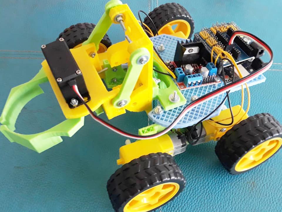 UNO-GRIP 2024 (APP)(หุ่นยนต์บังคับผ่านแอพพลิเคชั่น) Ex