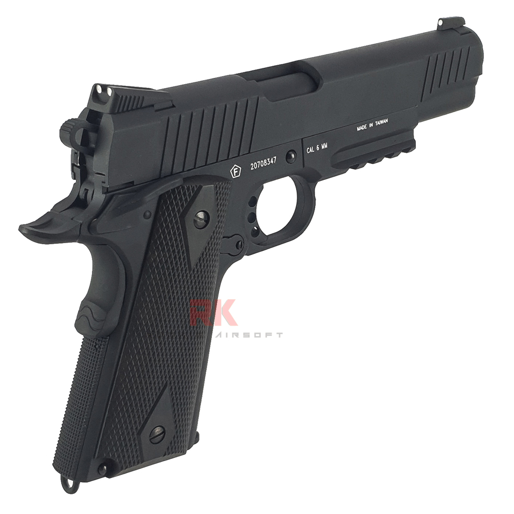 KWC M1911 Tactical Co2 GBB - Black