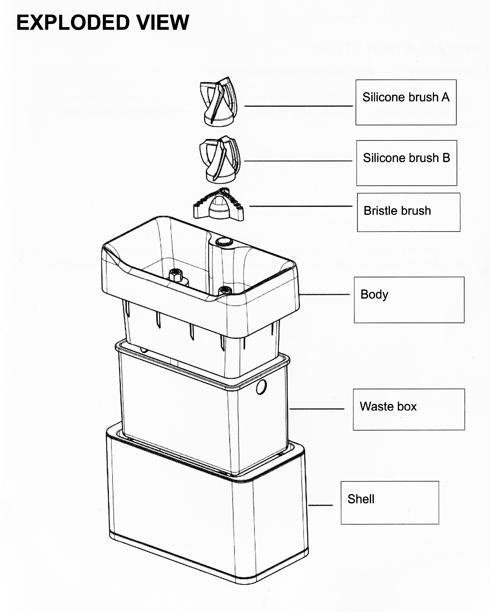 เครื่องทำความสะอาดด้ามชงอัตโนมัติ เอเพรสโซ่