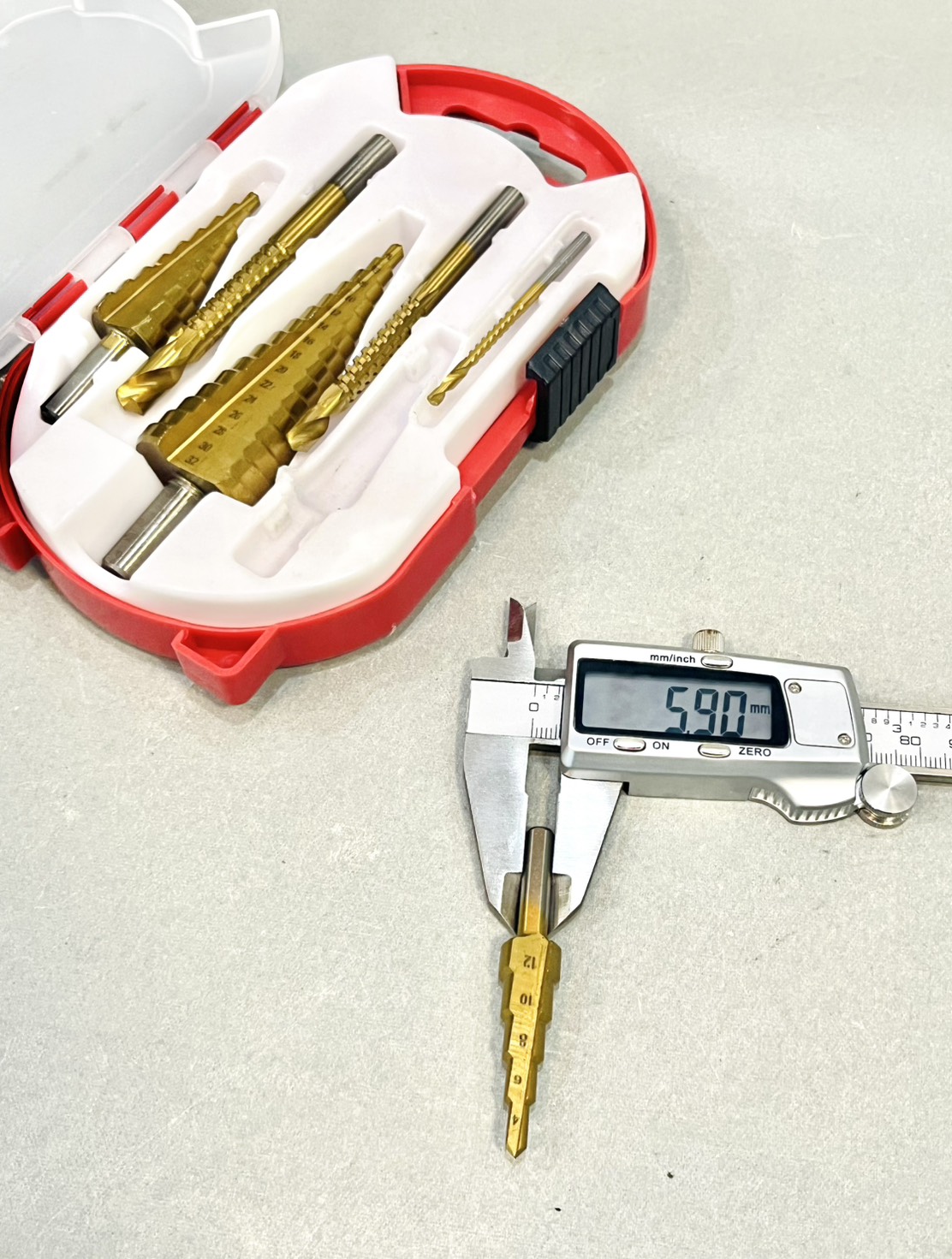 ดอกสว่านสเต็ป(ดอกขยายรู) 6ตัวชุด รุ่นกล่อง