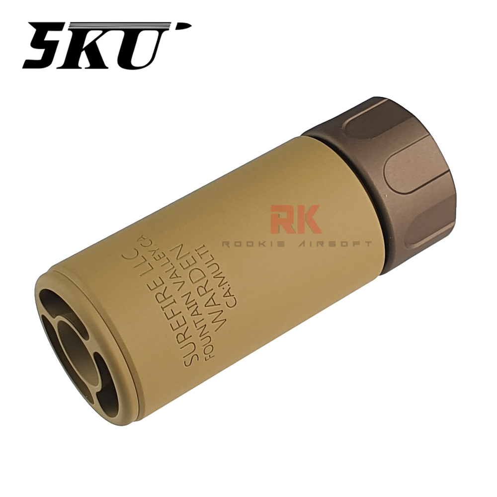 5KU SureFire Warden Blast Diffuser with Spitfire Tracer (Tan)
