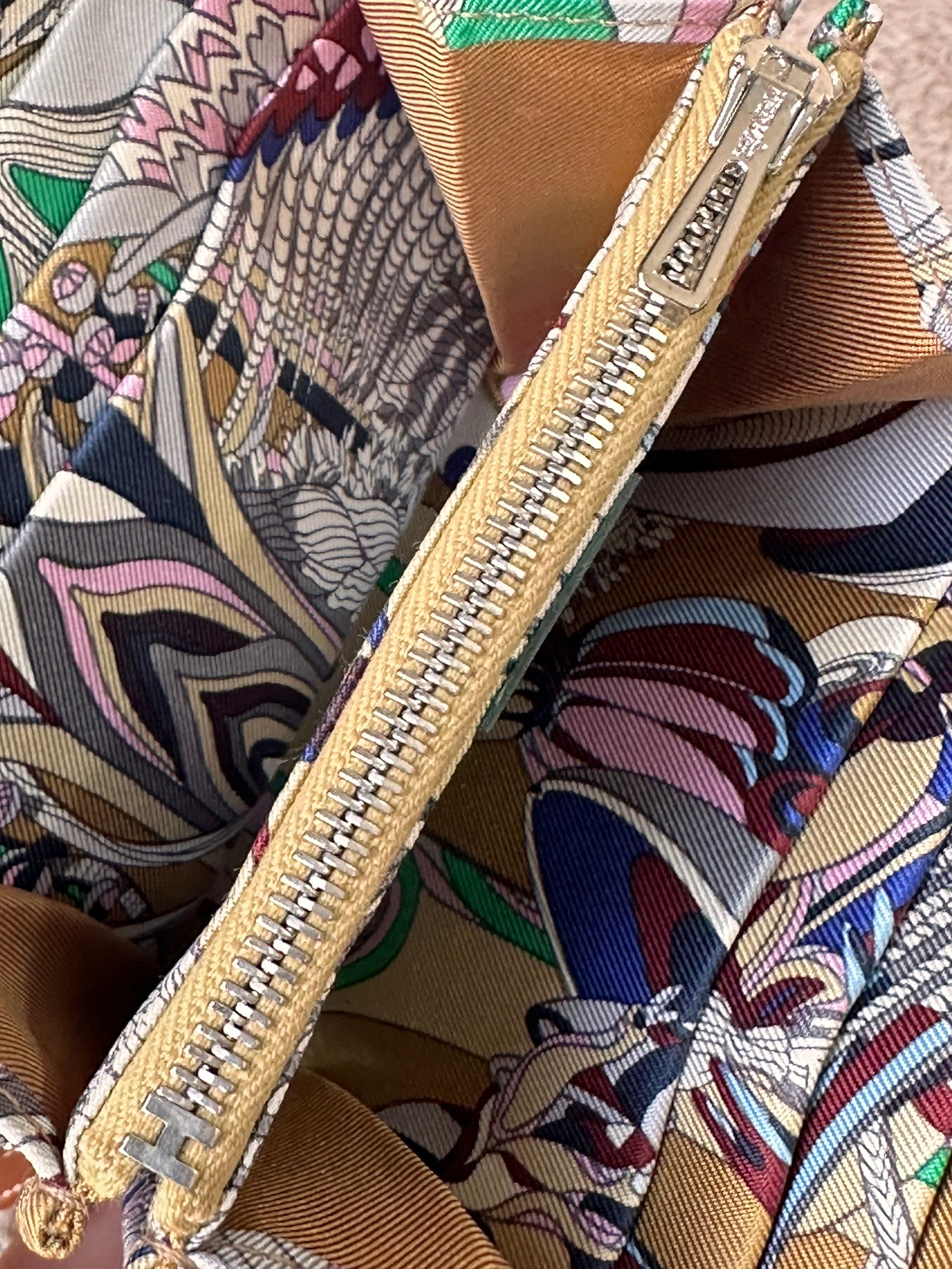 Hermes Silk'In Compact Wallet