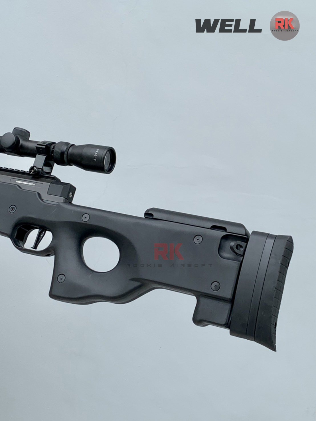 WELL MB01 Upgraded Version Sniper Rifle (Black)