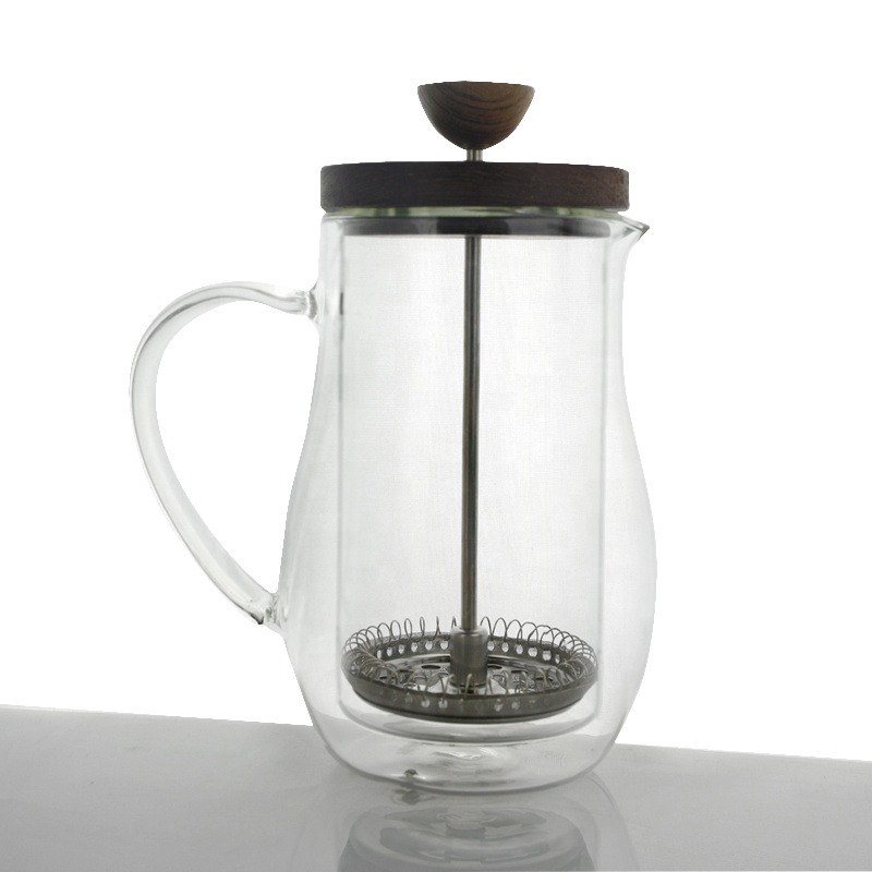 เฟรนซ์เพรส ชงชา กาแฟ ทำฟองนม แก้ว 2 ชั้น 350cc