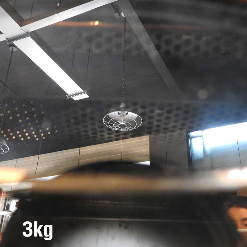 เครื่องคั่วกาแฟ 3 กิโลกรัม แก๊ส มีระบบเชื่อมต่อคอมพิวเตอร์เพื่อควบคุมการคั่ว