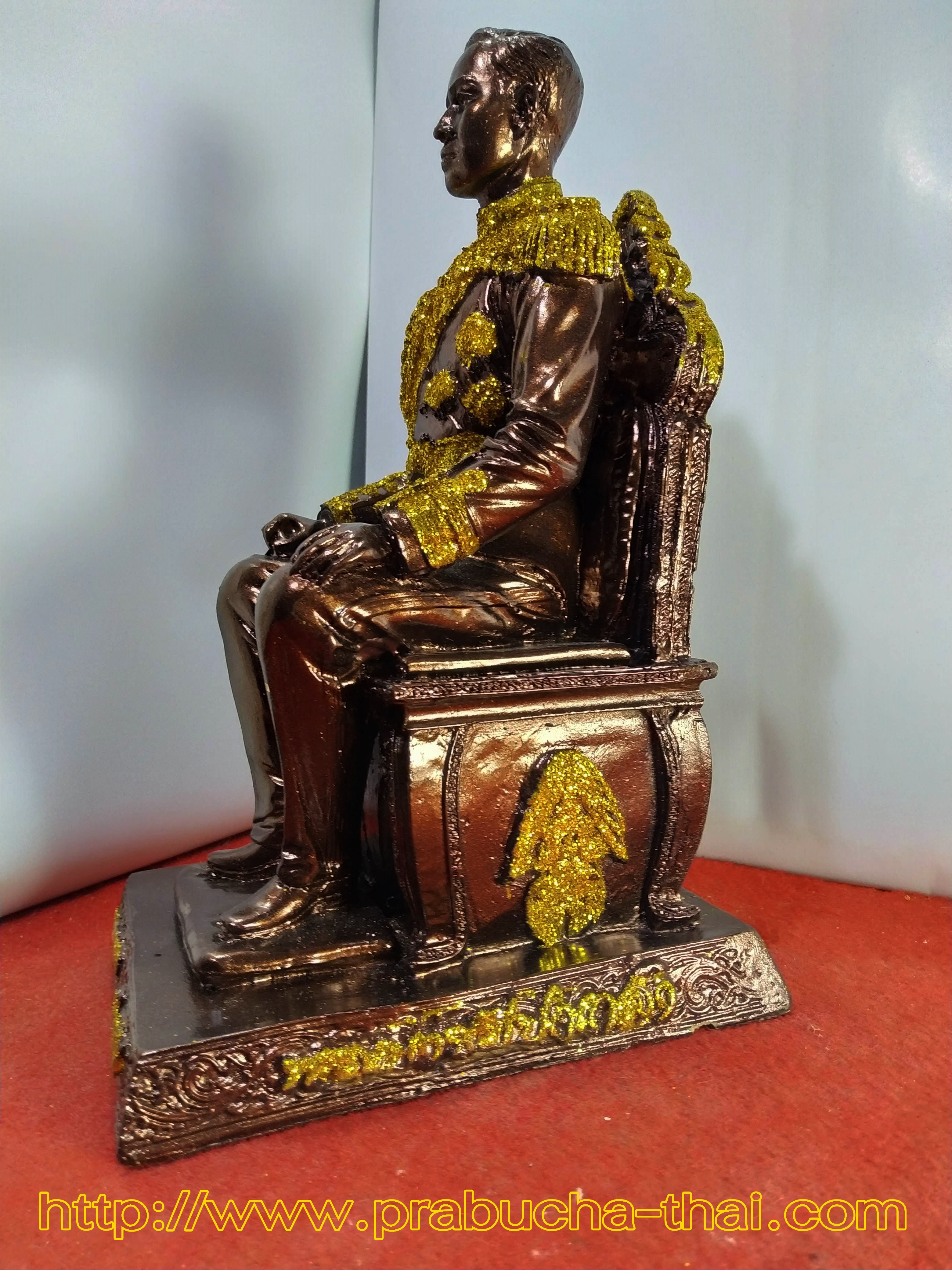 รูปหล่อ กรมหลวงชุมพรเขตอุดมศักดิ์ องค์บิดาของทหารเรือไทย เนื้อเรซิ่น