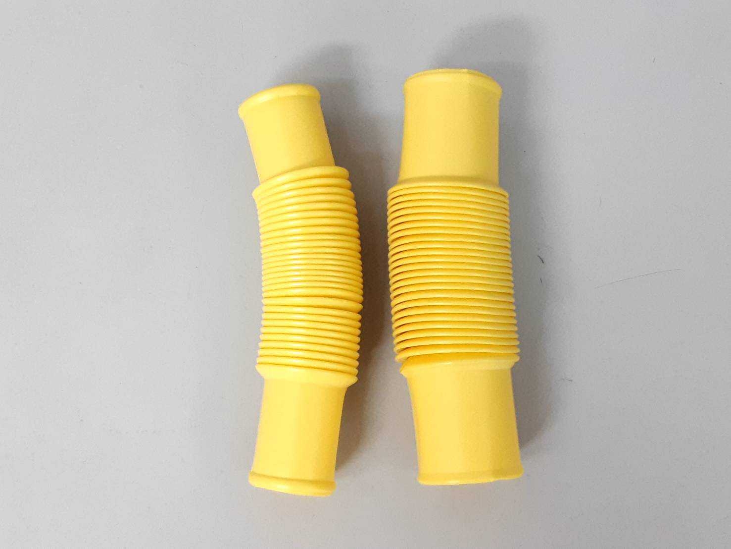 ข้อต่อท่อย่นเหลือง 18cm.