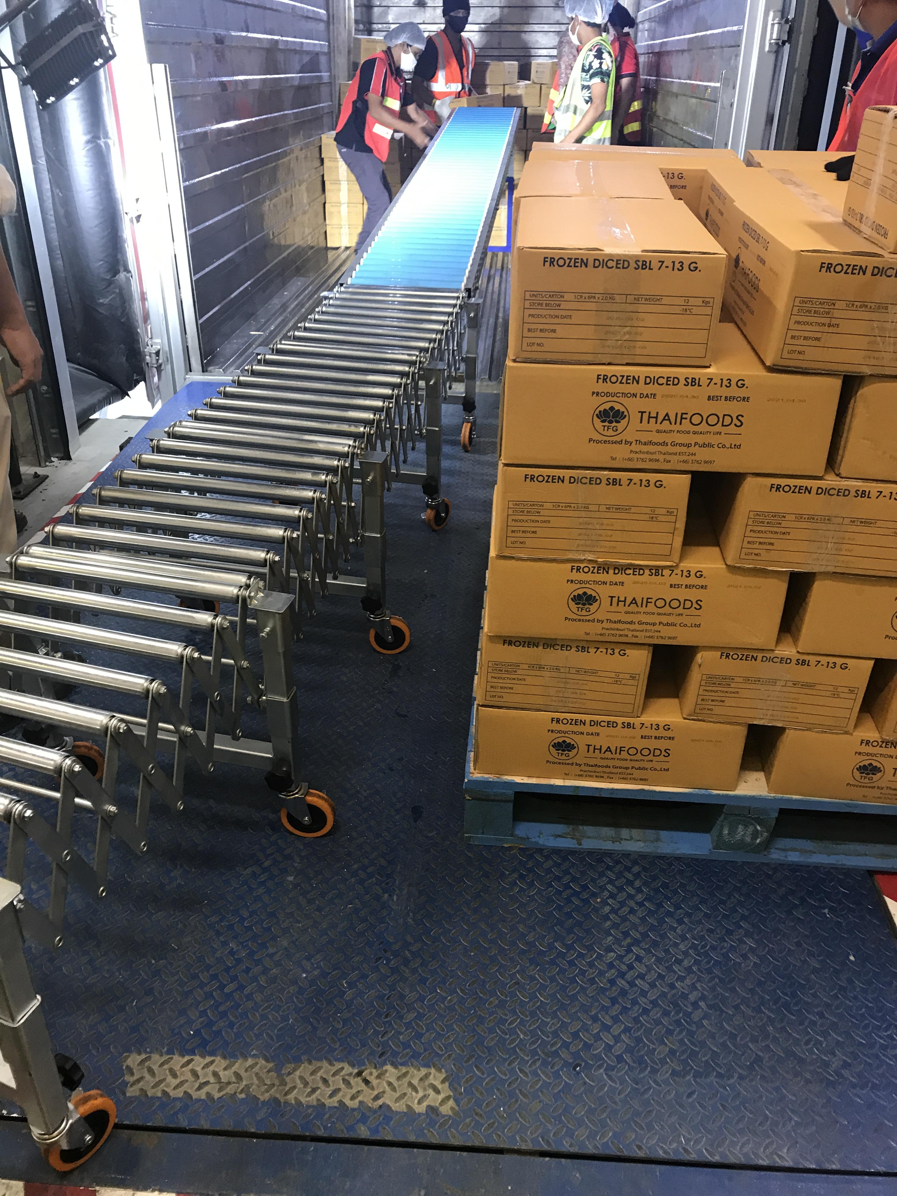 Extendaflex รางลูกกลิ้ง ยืดหดได้ EXR321-4040 spec W40 x L400( max ) x H( 55-85 )