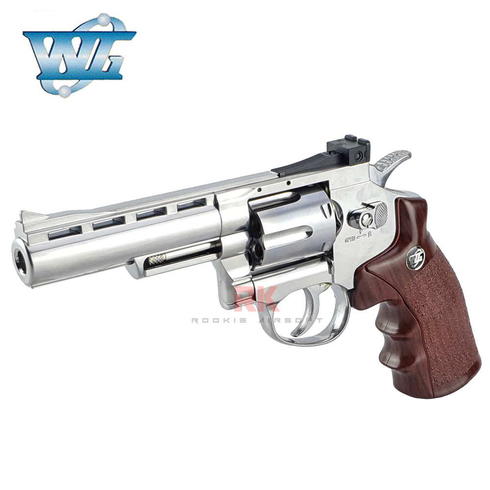 WinGun 701S 4 inch Co2 Revolver (Silver)