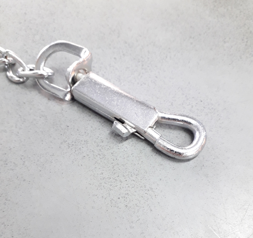 โซ่สุนัขชุบโครเมี่ยม รุ่นห่วง