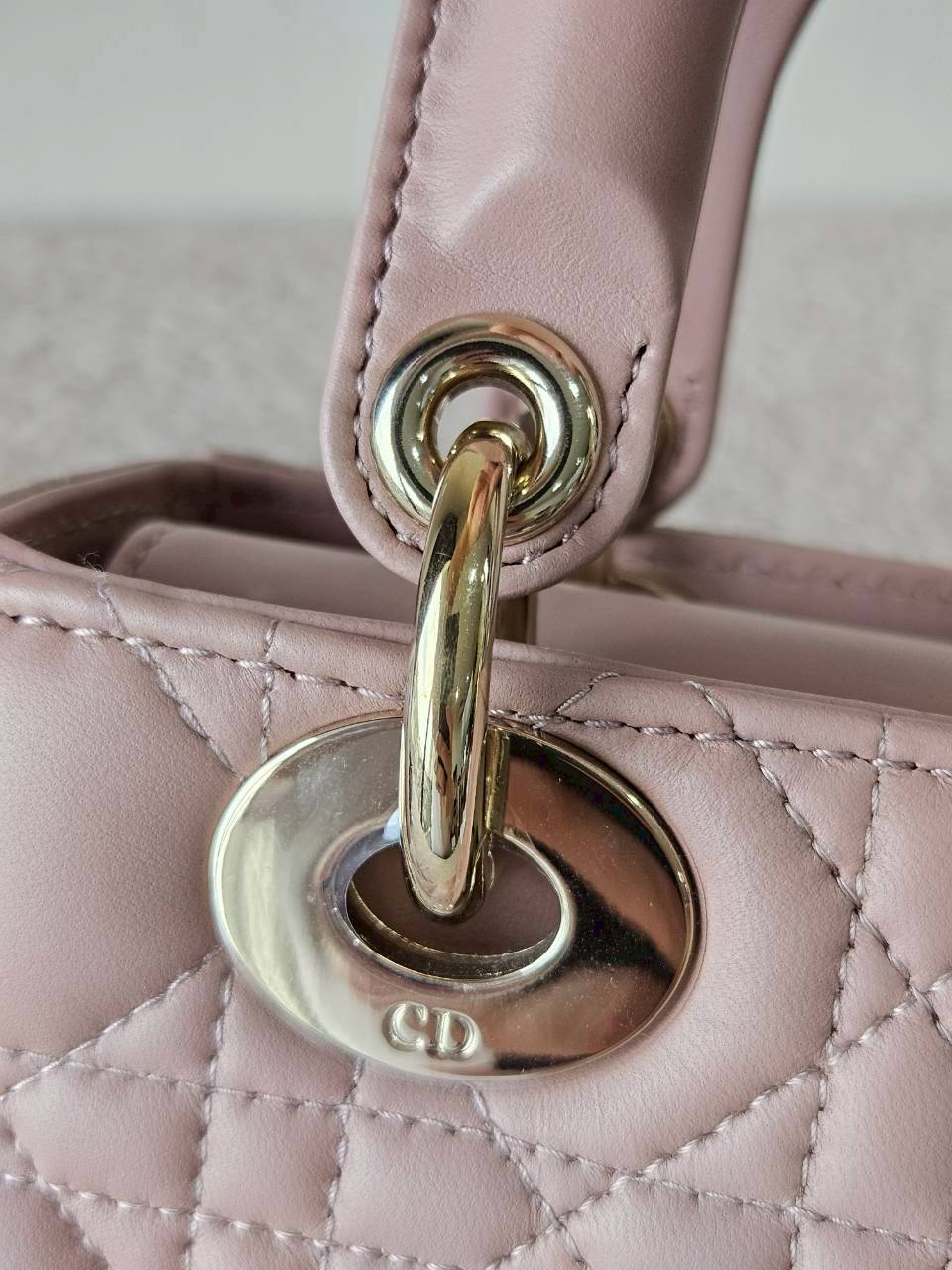 Lady Dior Small Beige