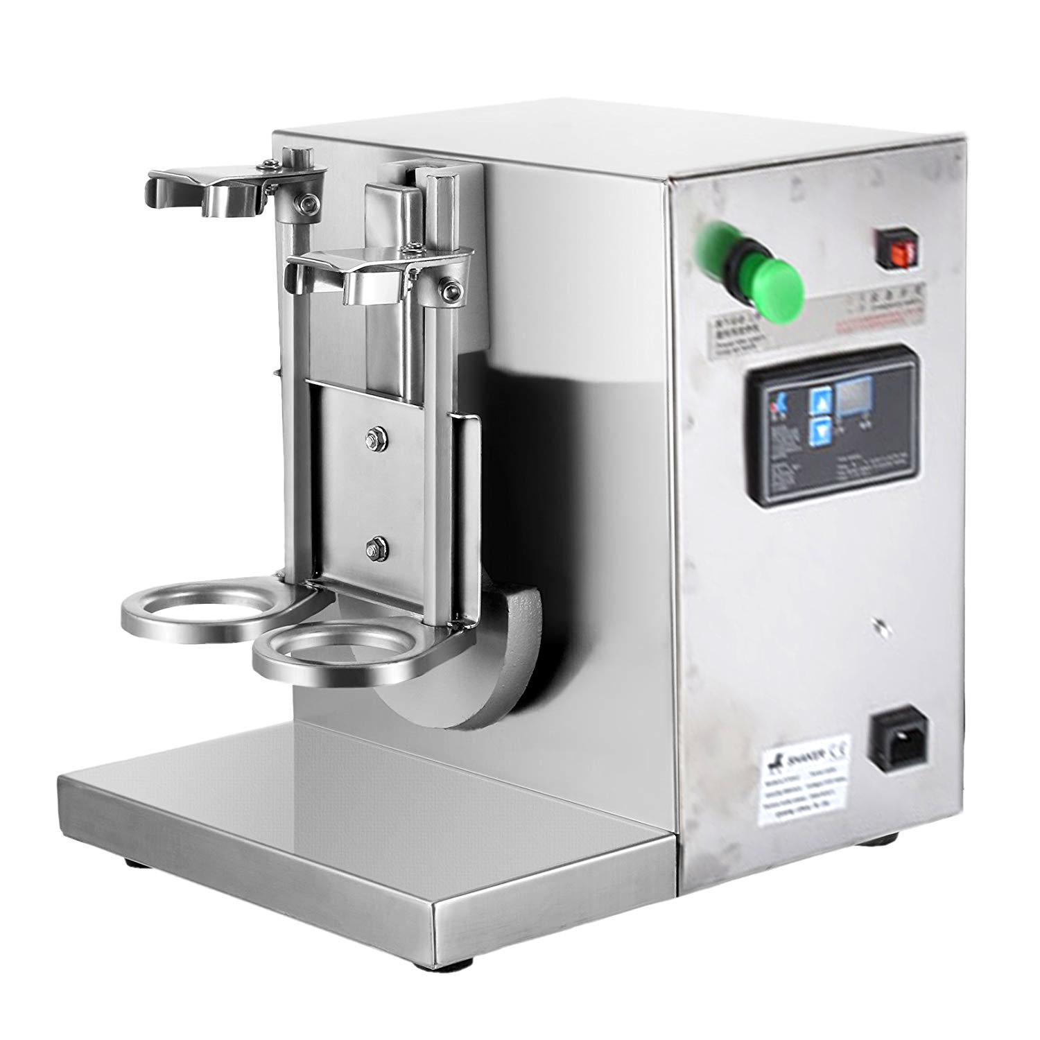 2-Head Bubble Tea Shaker | High-Quality Stainless Steel