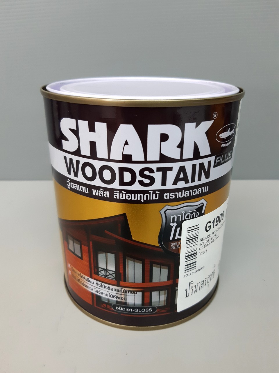 สีย้อมไม้พลัสกึ่งเงา 0.75 ลิตร