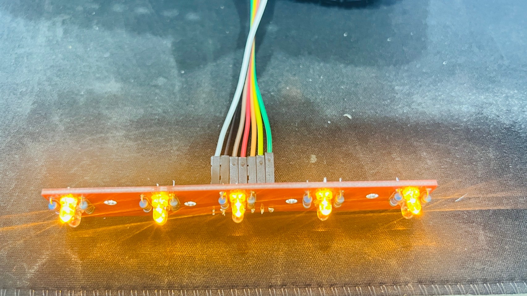 เซ็นเซอร์ อ่านเส้นดำ แบบ 5ch แบบ อนาล็อก แบบมีแสง