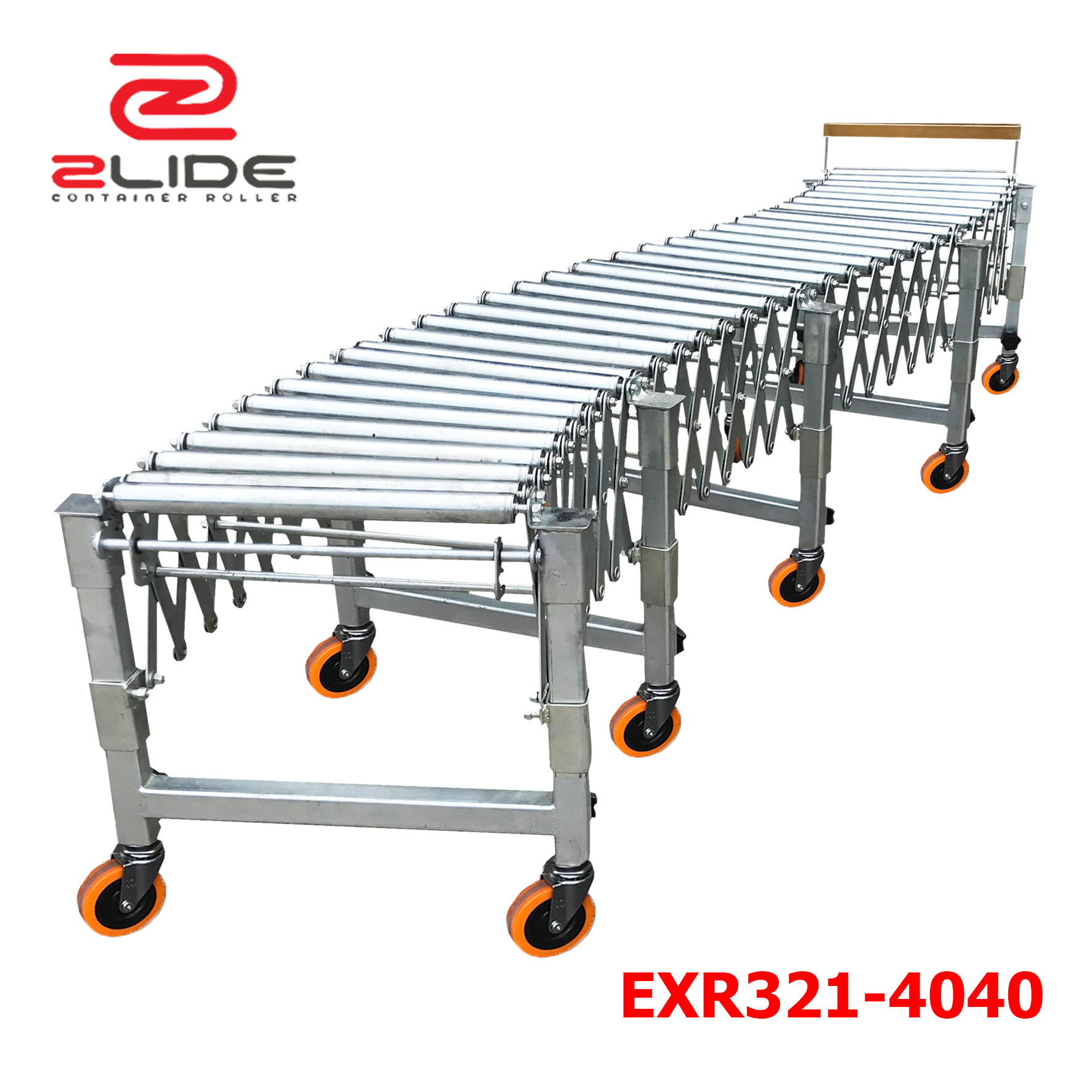 Extendaflex รางลูกกลิ้ง ยืดหดได้ EXR321-4040 spec W40 x L400( max ) x H( 55-85 )