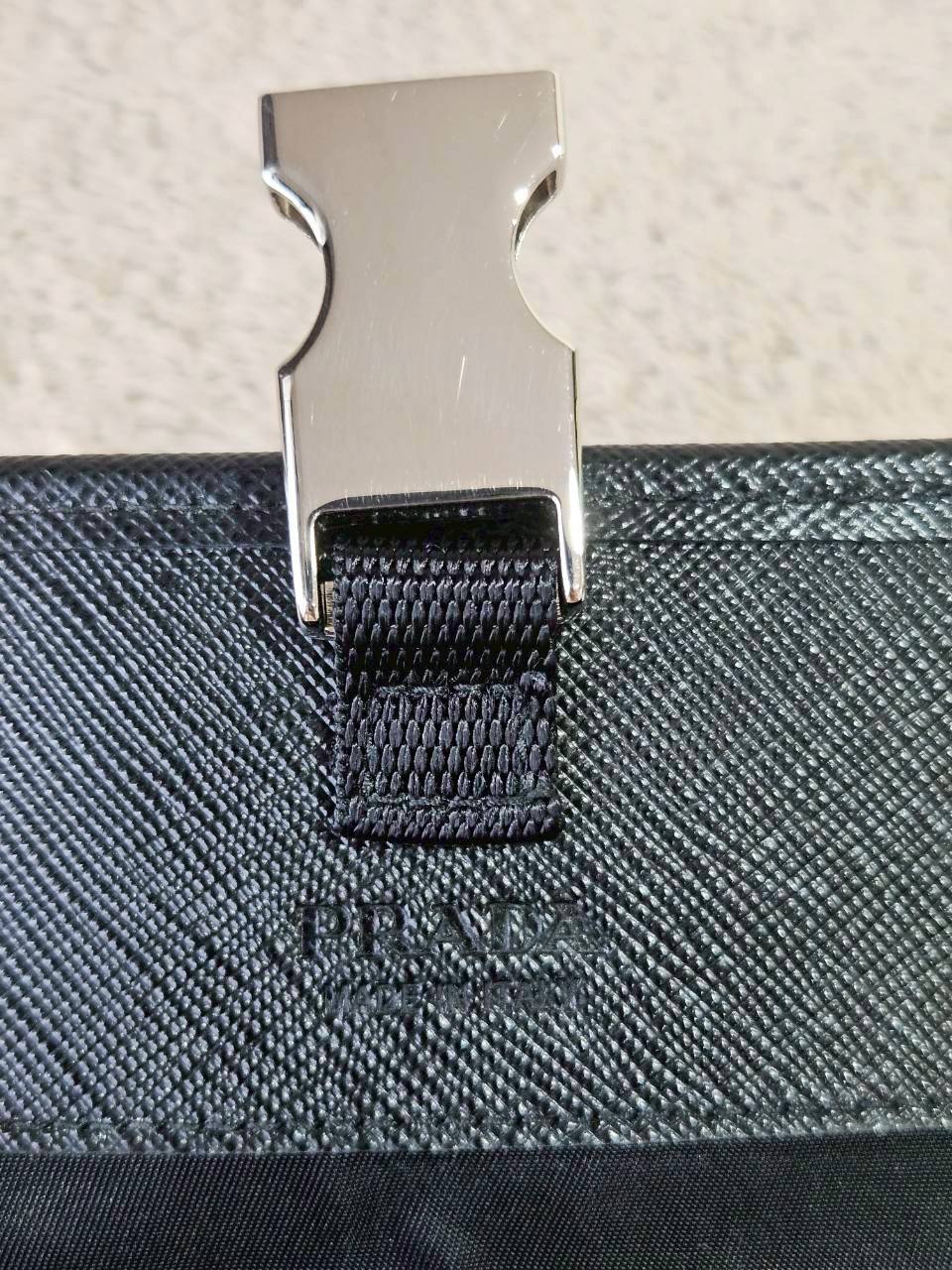 Prada Re-Nylon Smartphone Case Microchip