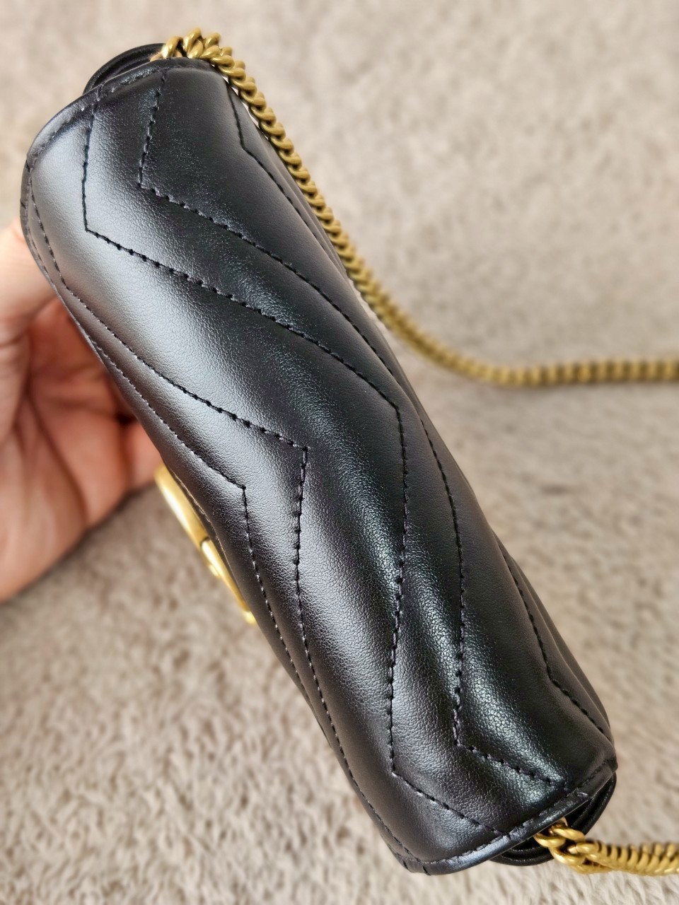 Gucci Marmont Super Mini สีดำ