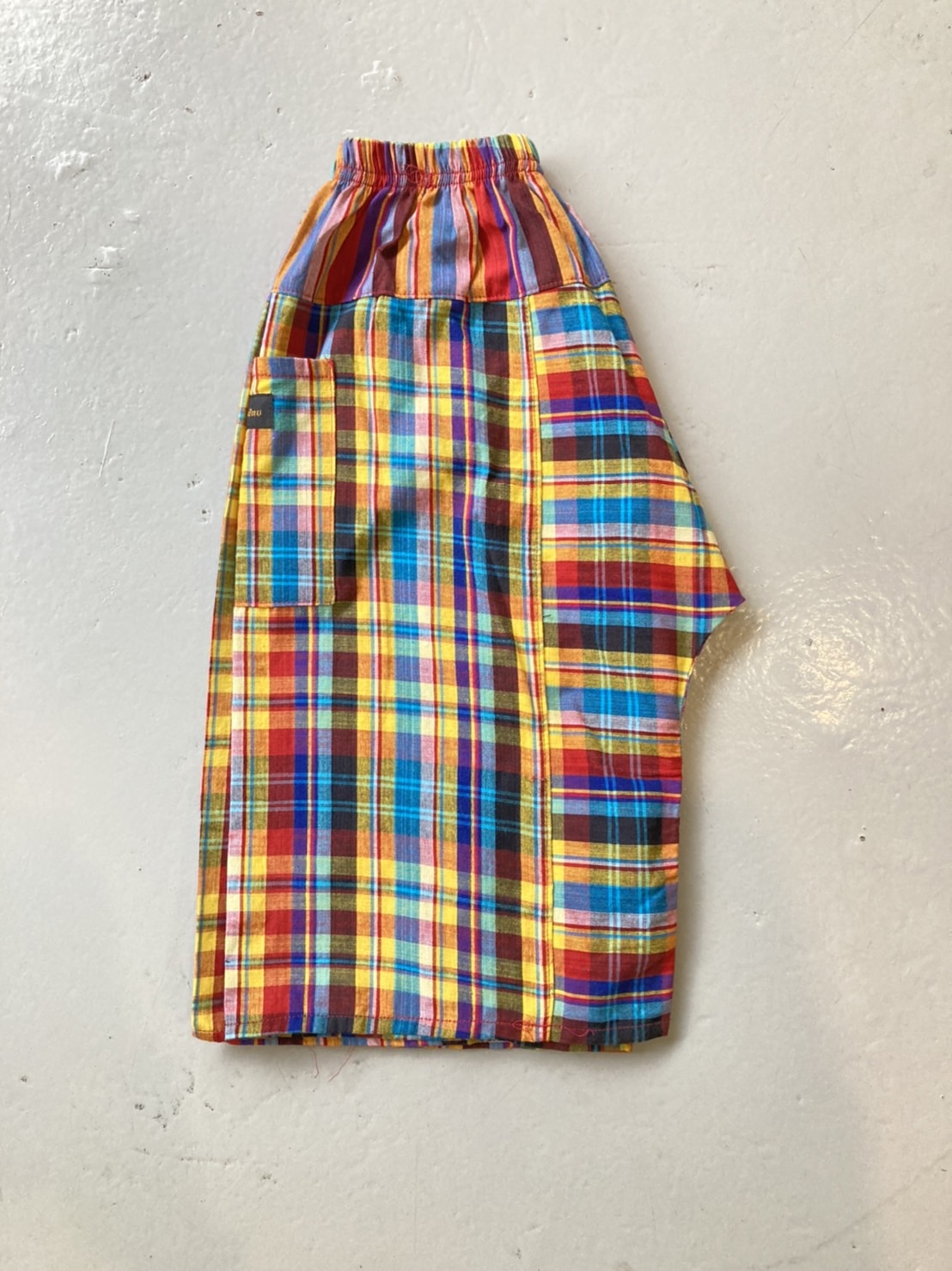 ขายส่ง กางเกงเลเด็ก กางเกงฝ้ายเด็กโต กางเกงผ้าขาวม้าเด็กโต (ราคาต่อโหล) nongnini1988