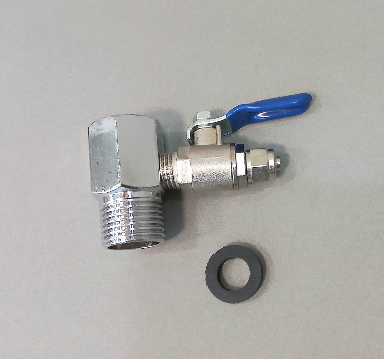 วาล์วเครื่องกรองน้ำ 1/4" + ข้อต่อผม.1/2" SBT-859