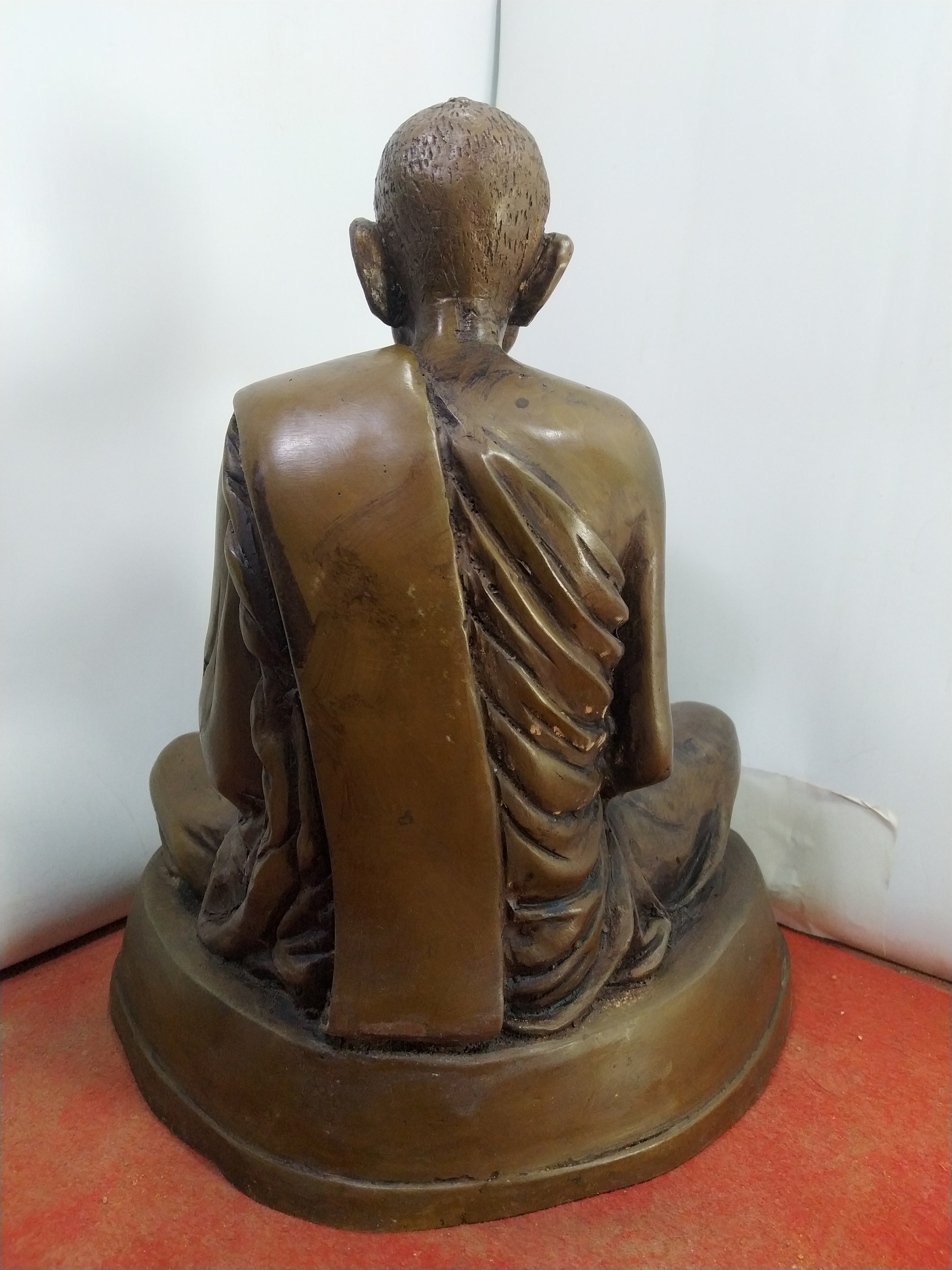 หลวงปู่ขาว อนาลโย วัดถ้ำกลองเพล จ.หนองบัวลำภู หน้าตัก 8 นิ้ว